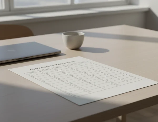 Quiet monthly timeline