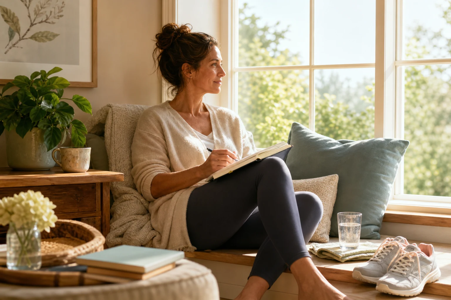 Caregiver self care moment