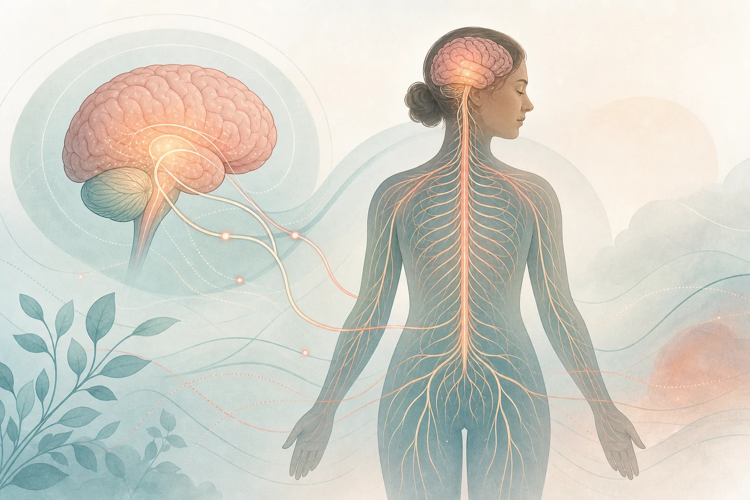 Calm brain stress pathway