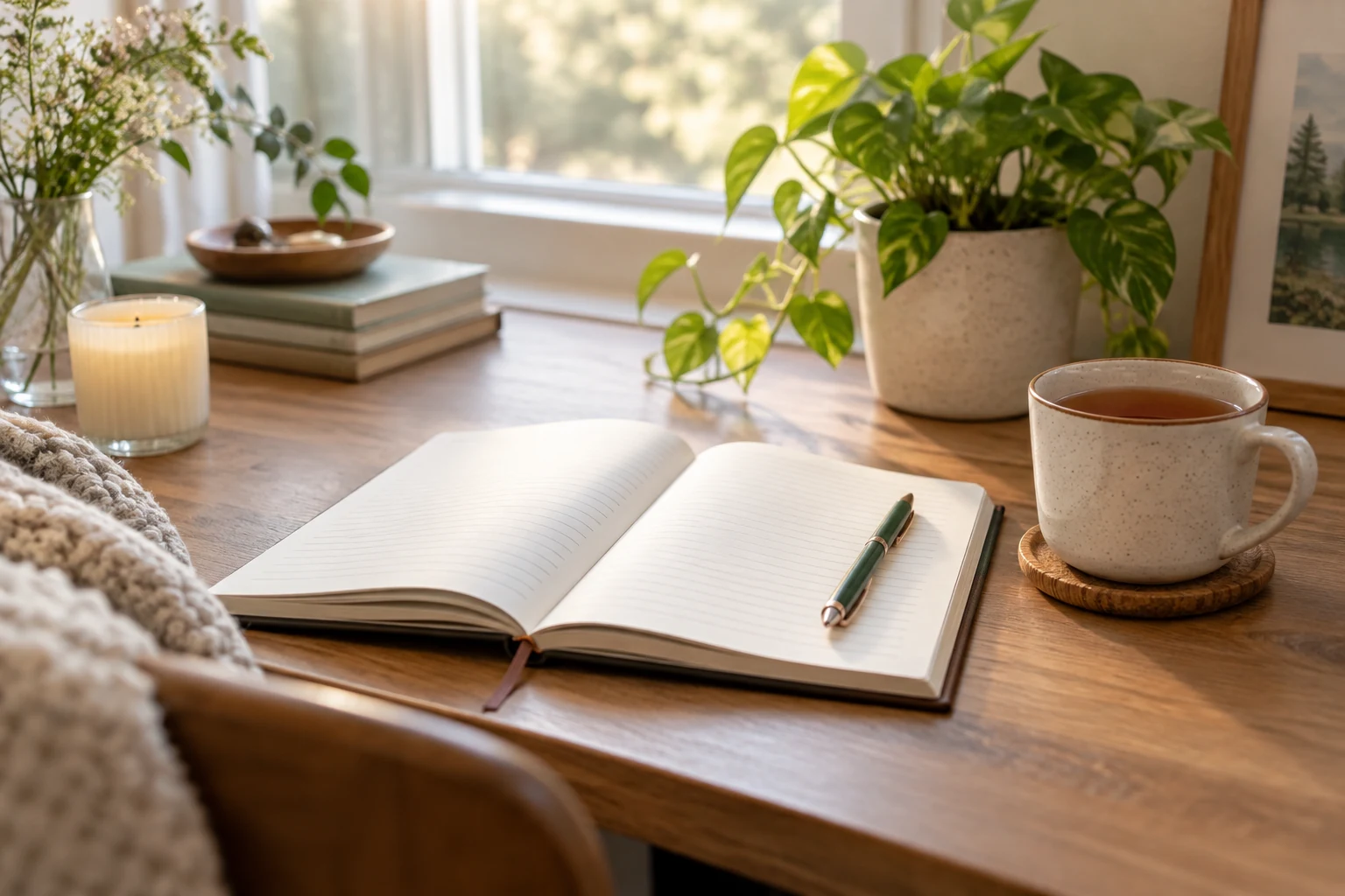 Calm recovery journal