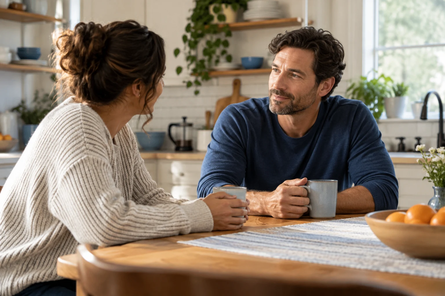 Supportive conversation after trauma